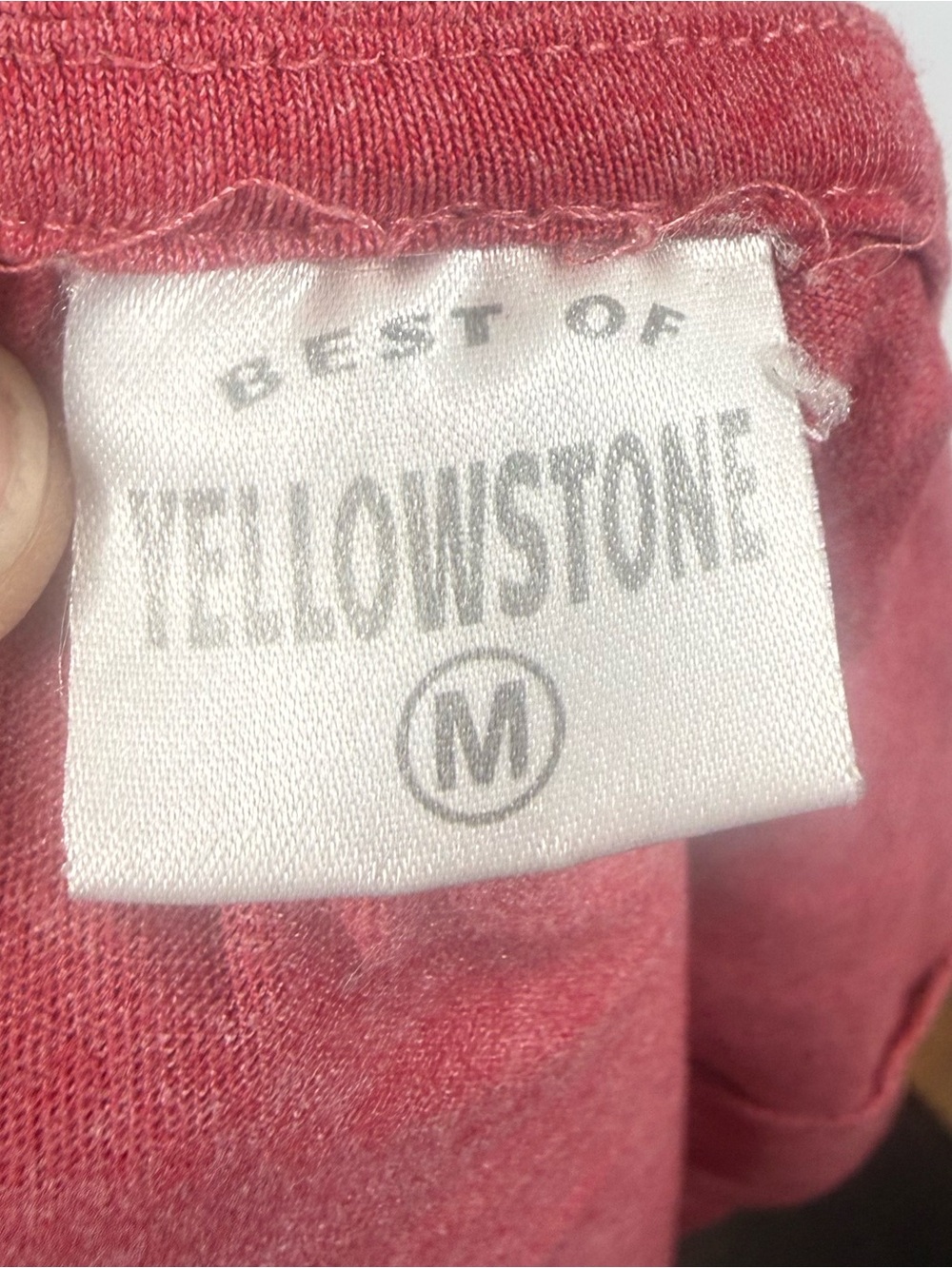 Yellowstone National Park Graphic Tee - Red - Picture 3 of 4